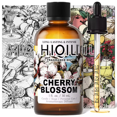 HIQILI Cherry Blossom Fragrance Oil 1.01 fl. oz. / 30 mL