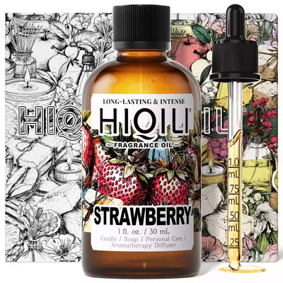 HIQILI Strawberry Fragrance Oil 1.01 fl. oz. / 30 mL