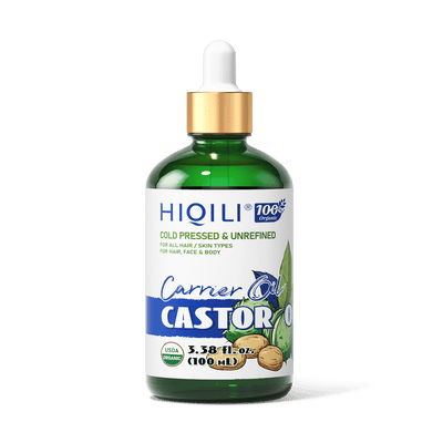 HIQILI Castor Oil 3.38 fl. oz. / 100 mL