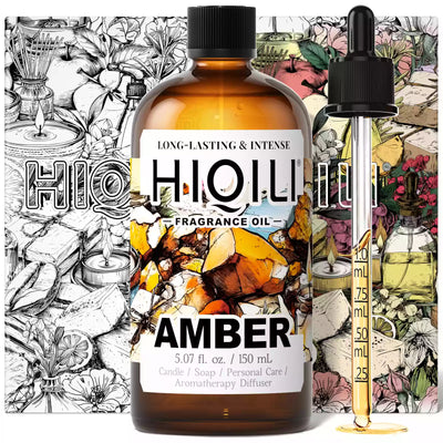 HIQILI Amber Fragrance Oil 5.07 fl. oz. / 150 mL
