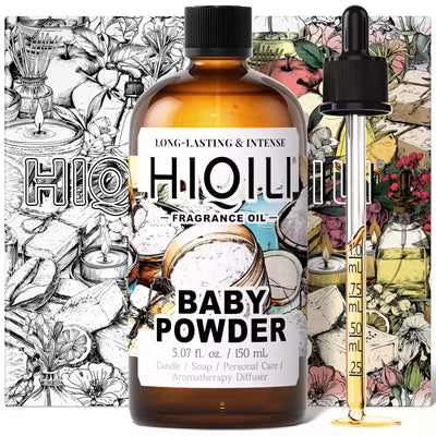 HIQILI Baby Powder Fragrance Oil 5.07 fl. oz. / 150 mL
