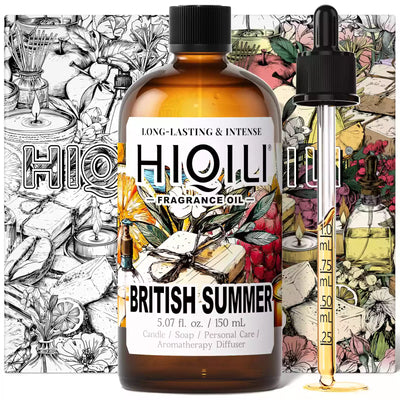 HIQILI British Summer Fragrance Oil 5.07 fl. oz. / 150 mL