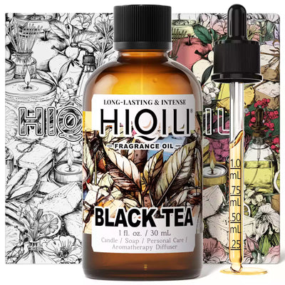 HIQILI Black Tea Fragrance Oil 1.01 fl. oz. / 30 mL