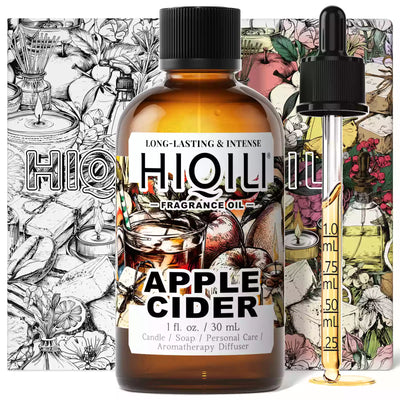 HIQILI Apple Cider Fragrance Oil 1.01 fl. oz. / 30 mL