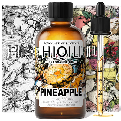 HIQILI Pineapple Fragrance Oil 1.01 fl. oz. / 30 mL