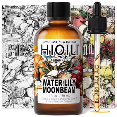 HIQILI Water Lily Moonbeam Fragrance Oil 1.01 fl. oz. / 30 mL