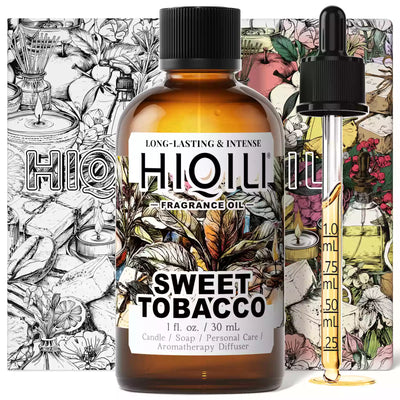 HIQILI Sweet Tobacco Fragrance Oil 1.01 fl. oz. / 30 mL