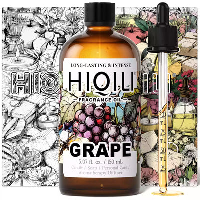 HIQILI Grape Fragrance Oil 5.07 fl. oz. / 150 mL