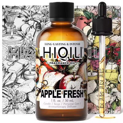 HIQILI Apple Fresh Fragrance Oil 1.01 fl. oz. / 30 mL