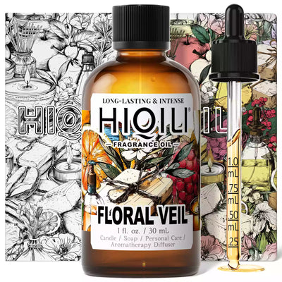 HIQILI Floral Veil Fragrance Oil 1.01 fl. oz. / 30 mL