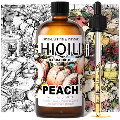HIQILI Peach Fragrance Oil 5.07 fl. oz. / 150 mL
