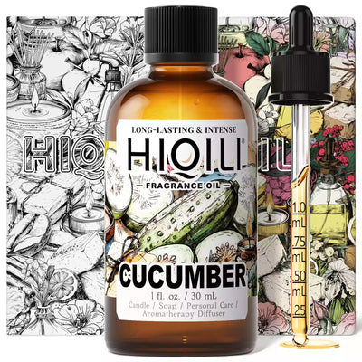 HIQILI Cucumber Fragrance Oil 1.01 fl. oz. / 30 mL
