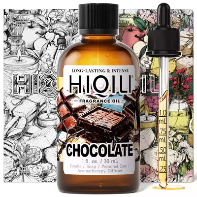 HIQILI Chocolate Fragrance Oil 1.01 fl. oz. / 30 mL