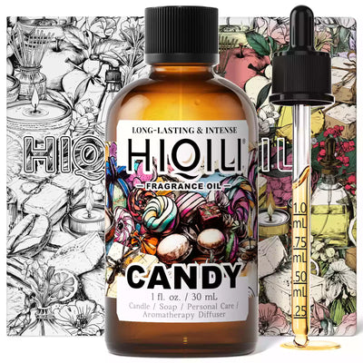 HIQILI Candy Fragrance Oil 1.01 fl. oz. / 30 mL