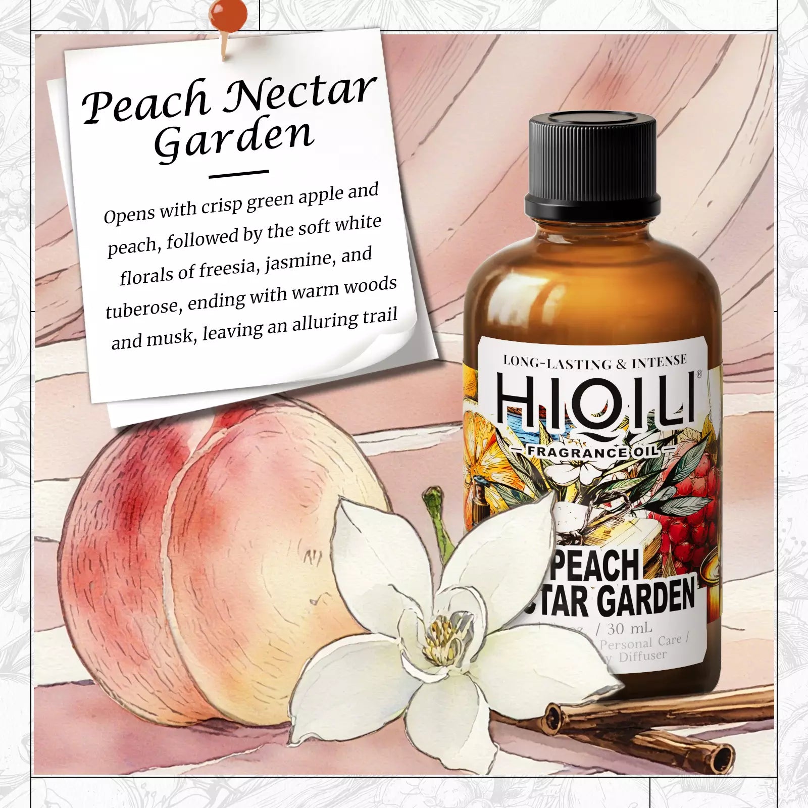 Peach Nectar Garden Fragrance Oil