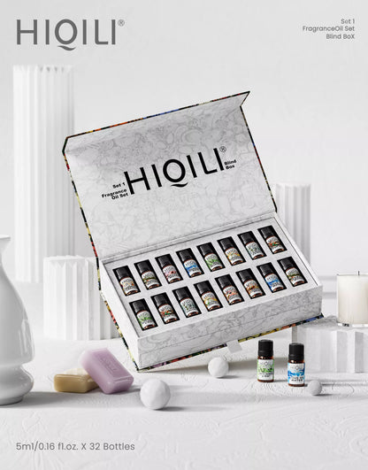 The Olfactory Library: 32pcs Premium Fragrance Oil Set