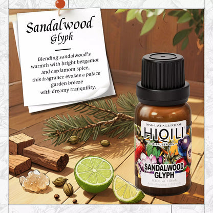 Sandalwood Glyph Diffuser Oil