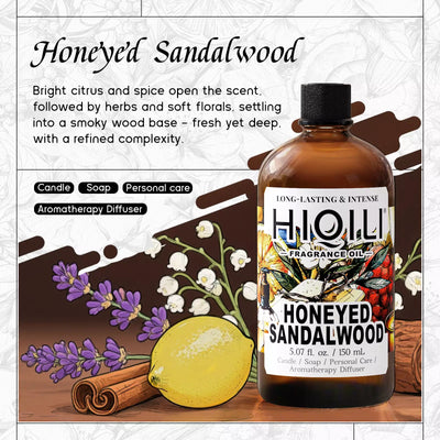 HIQILI Honeyed Sandalwood Fragrance Oil