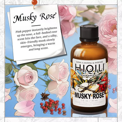 HIQILI Musky Rose Fragrance Oil