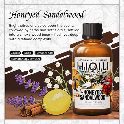 Honeyed Sandalwood Fragrance Oil