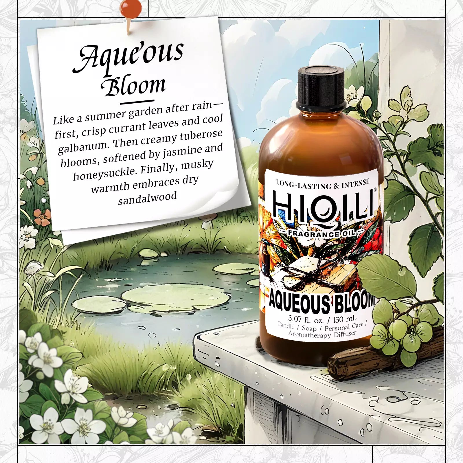 Aqueous Bloom Fragrance Oil