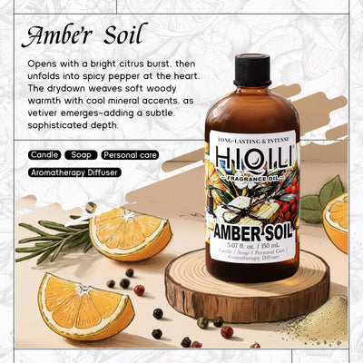 HIQILI Amber Soil Fragrance Oil