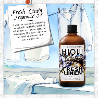 HIQILI Fresh Linen Fragrance Oil