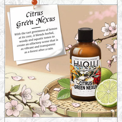 HIQILI Citrus Green Nexus Fragrance Oil