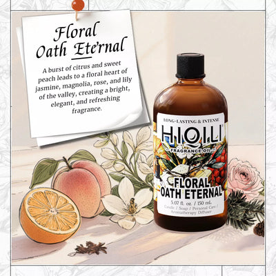 HIQILI Floral Oath Eternal Fragrance Oil