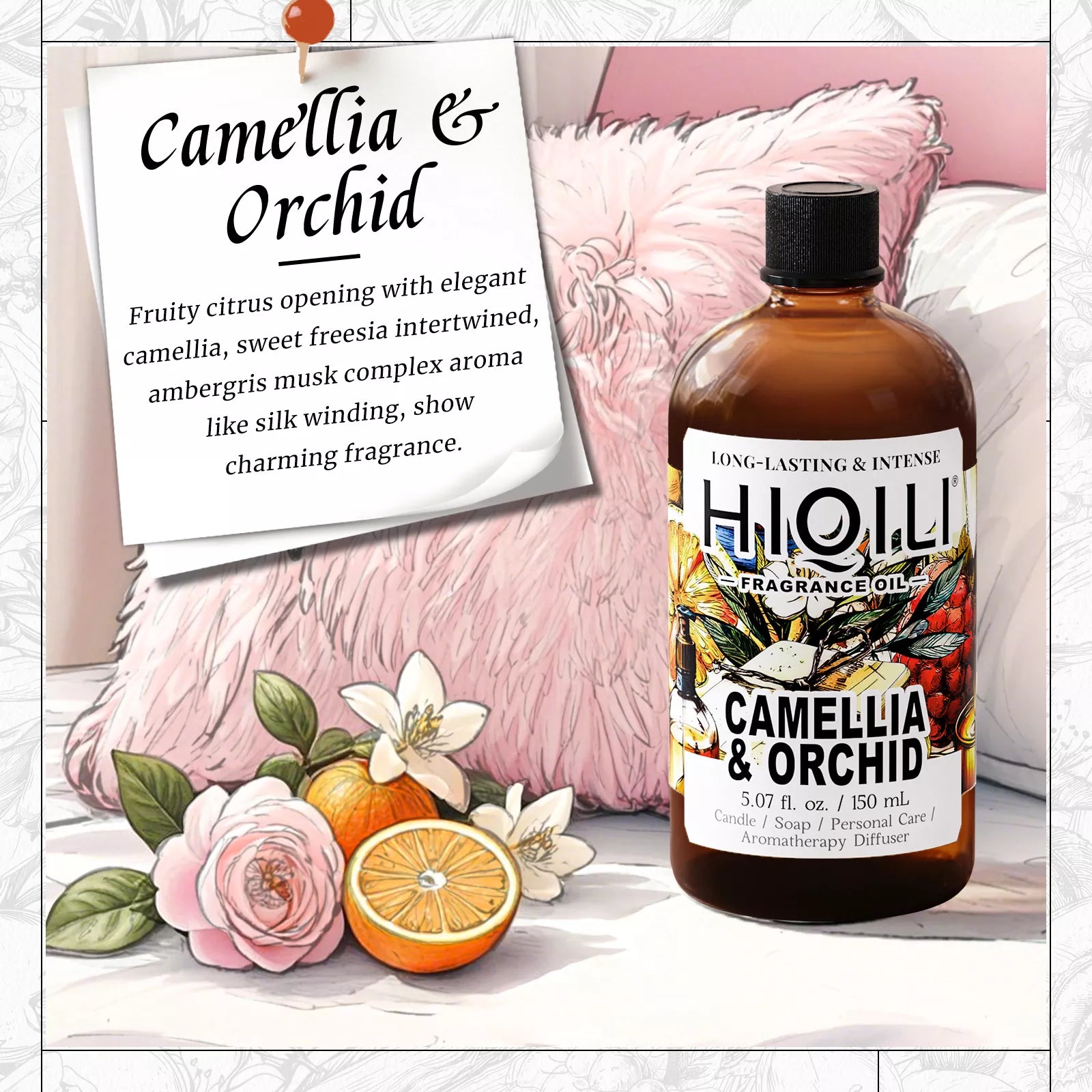 Camellia & Orchid Fragrance Oil