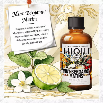 Mint Bergamot Matins Fragrance Oil