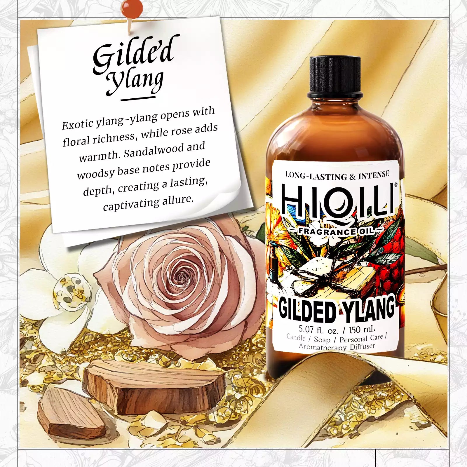 Gilded Ylang Fragrance Oil
