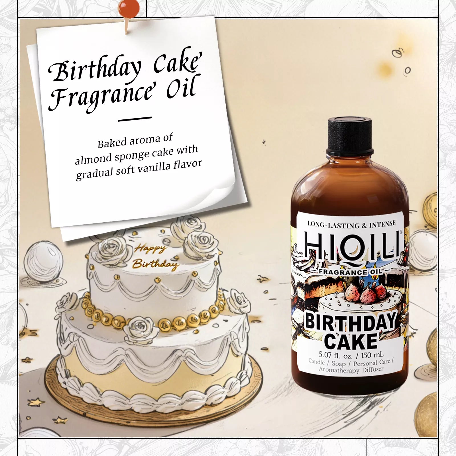 Birthday Cake Fragrance Oil