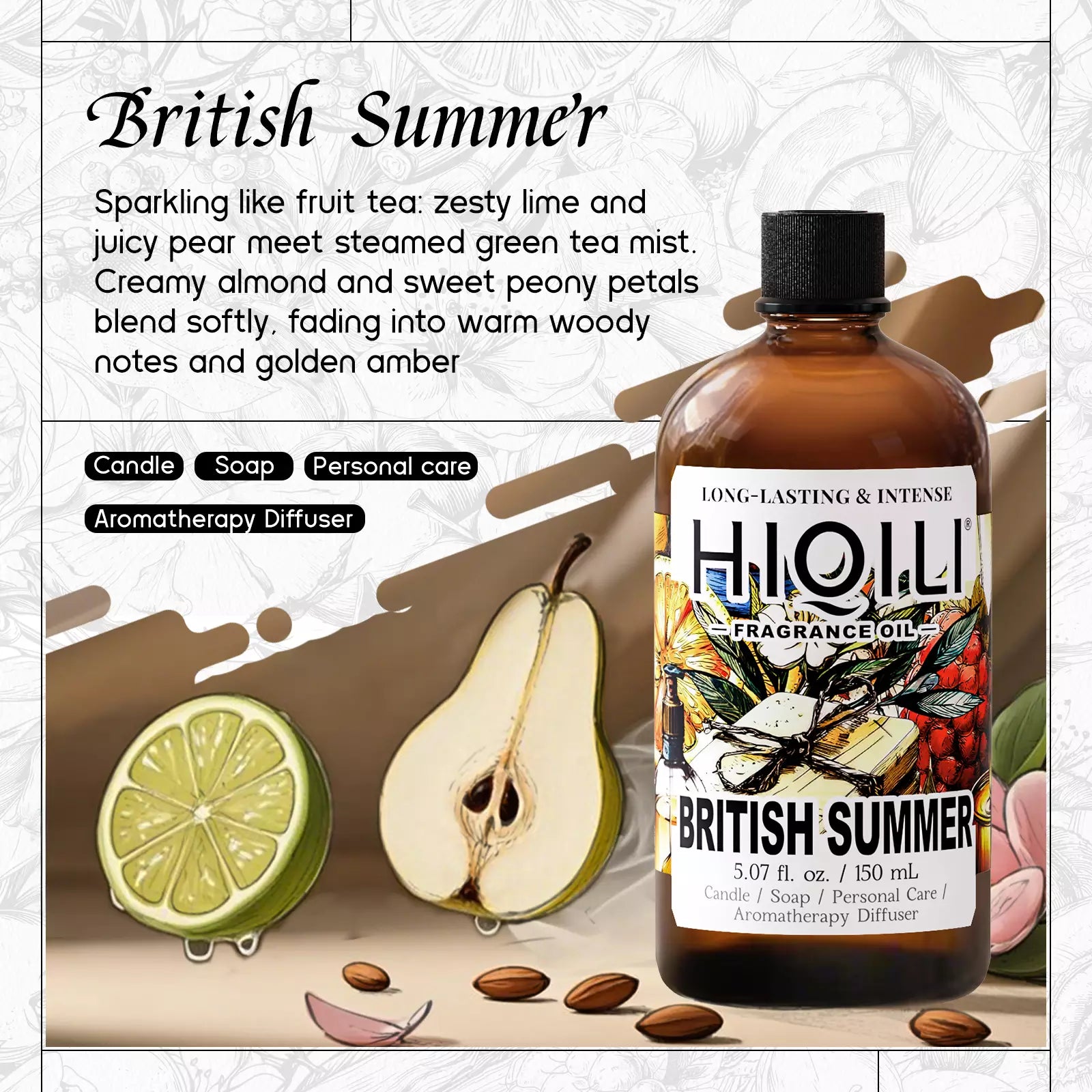 British Summer Fragrance Oil