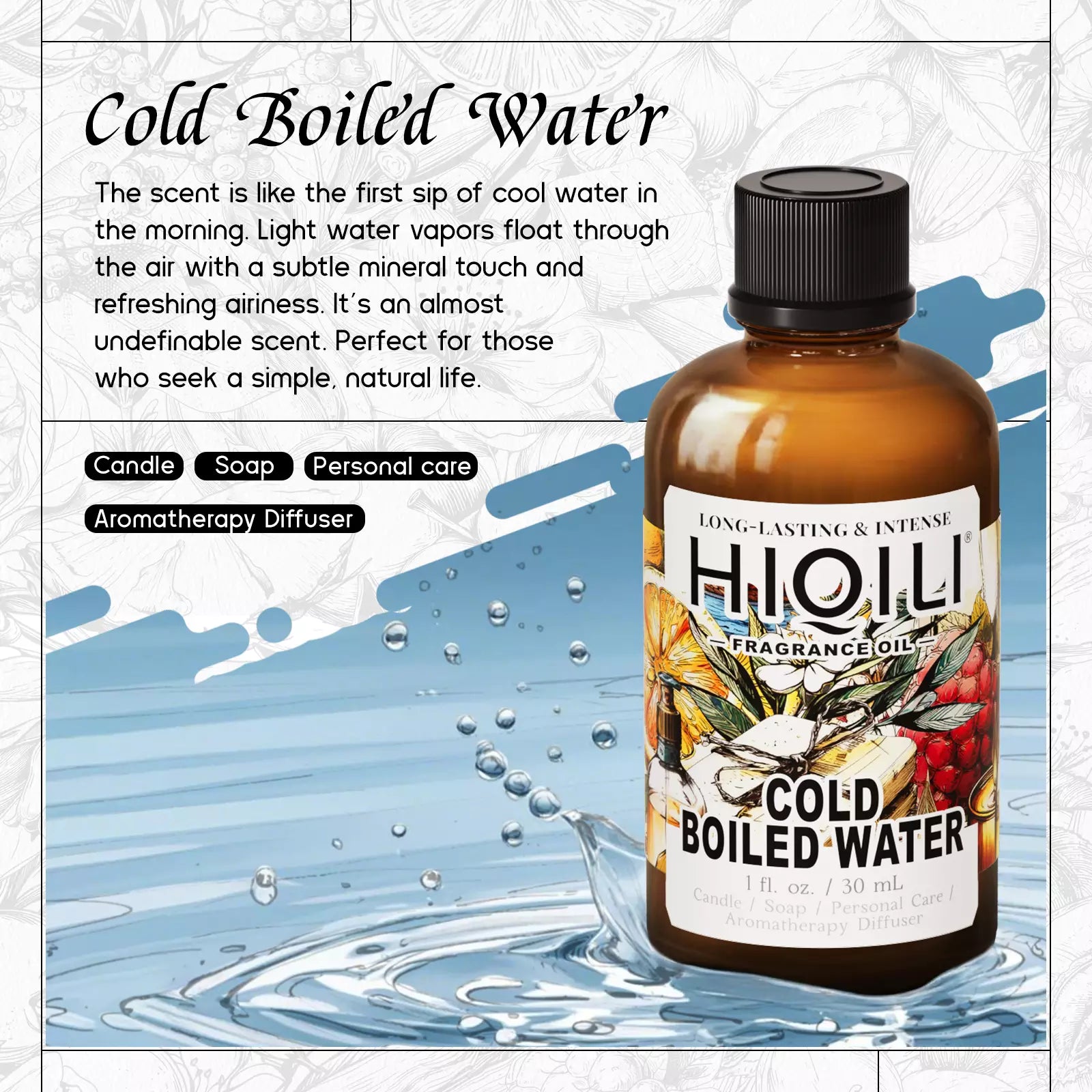 Cold Boiled Water Fragrance Oil