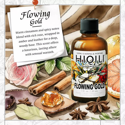 HIQILI Flowing Gold Fragrance Oil