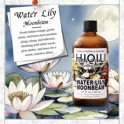 HIQILI Water Lily Moonbeam Fragrance Oil