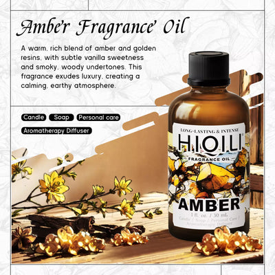 HIQILI Amber Fragrance Oil