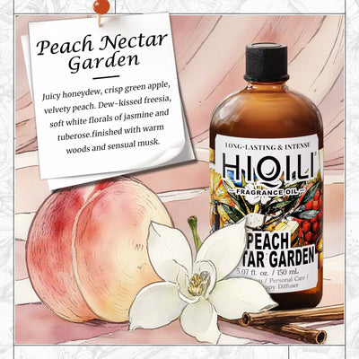 HIQILI Peach Nectar Garden Fragrance Oil
