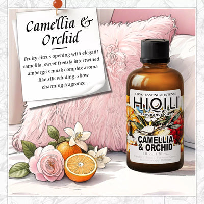 HIQILI Camellia & Orchid Fragrance Oil