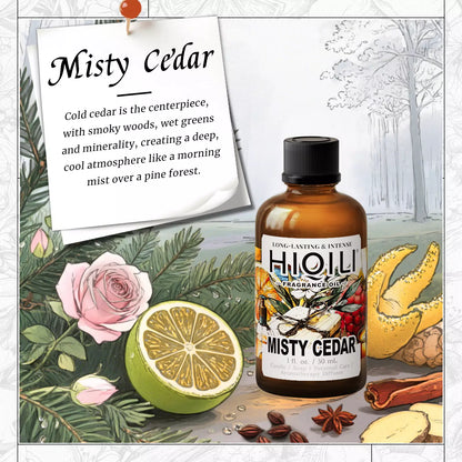 Misty Cedar Fragrance Oil