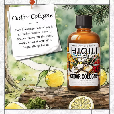 HIQILI Cedar Cologne Fragrance Oil