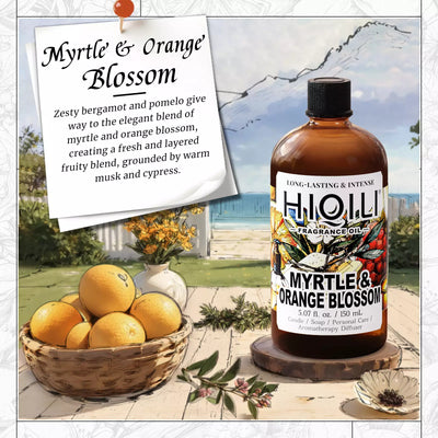 HIQILI Myrtle & Orange Blossom Fragrance Oil