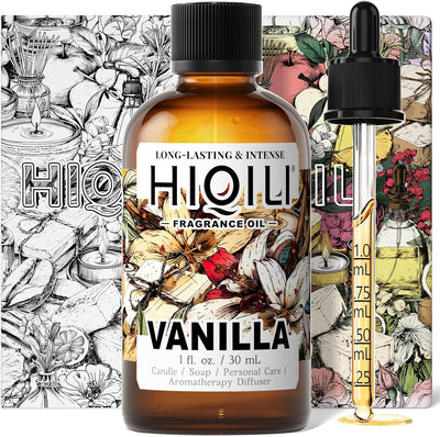 HIQILI Vanilla Fragrance Oil 1.01 fl. oz. / 30 mL