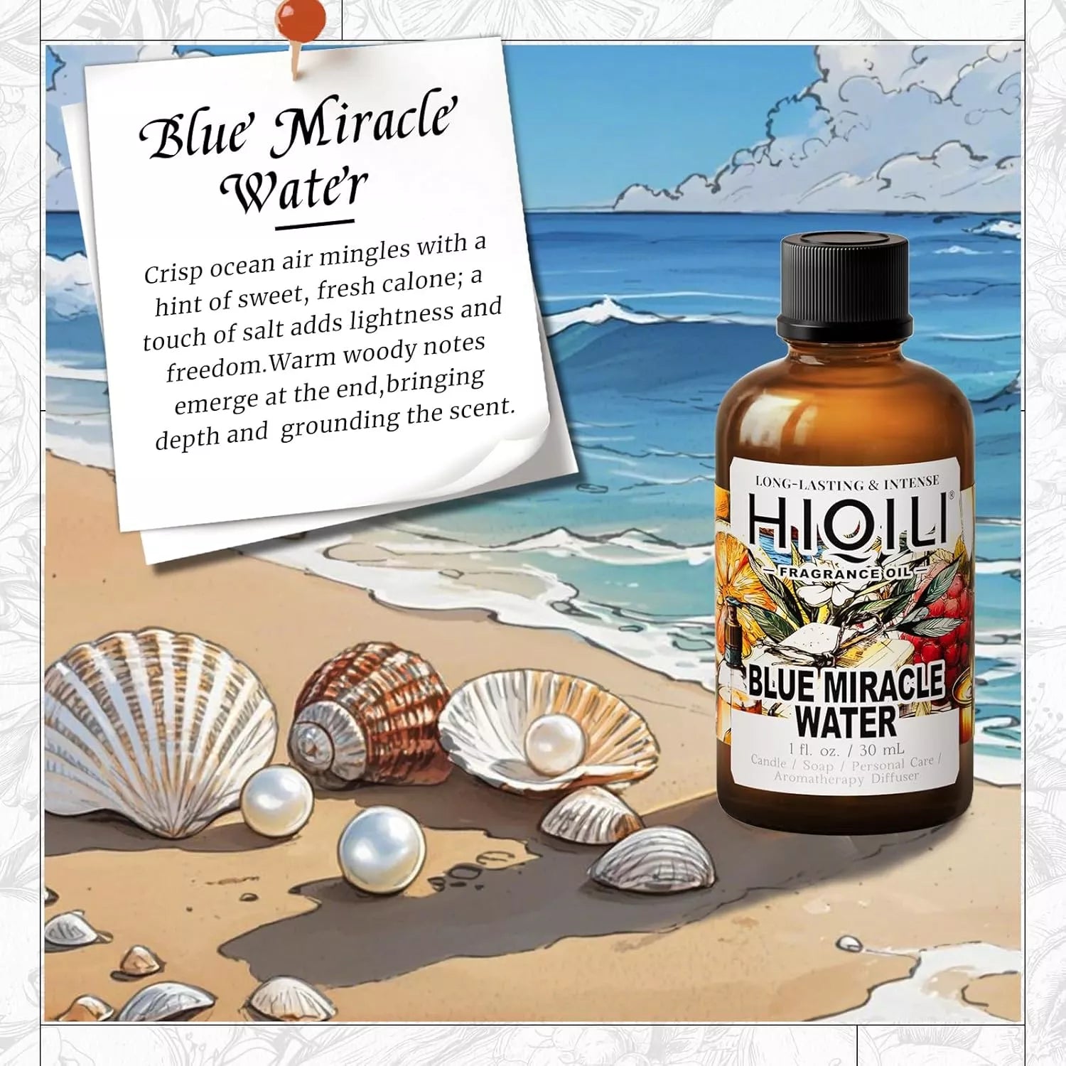 Blue Miracle Water Fragrance Oil