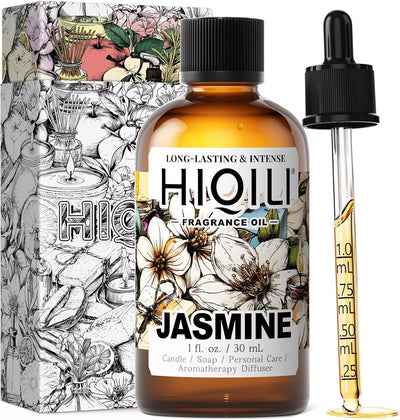 HIQILI Jasmine Fragrance Oil 1.01 fl. oz. / 30 mL