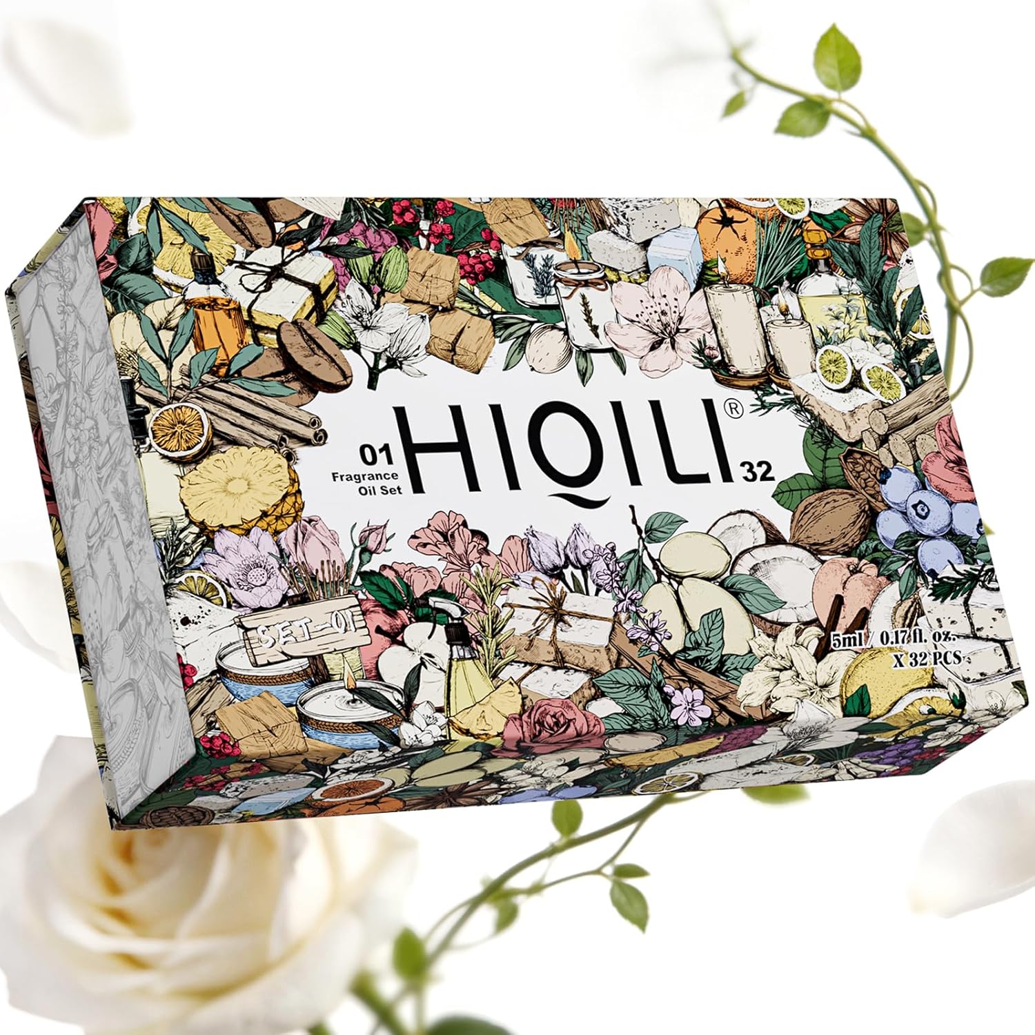 The Olfactory Library: 32pcs Fragrance Discovery Set