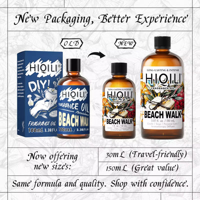 HIQILI Beach Walk Fragrance Oil