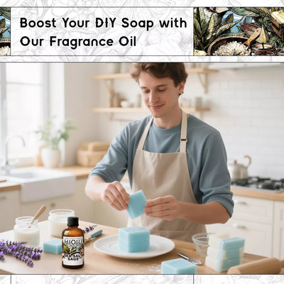 HIQILI Sea Salt Sage Fragrance Oil