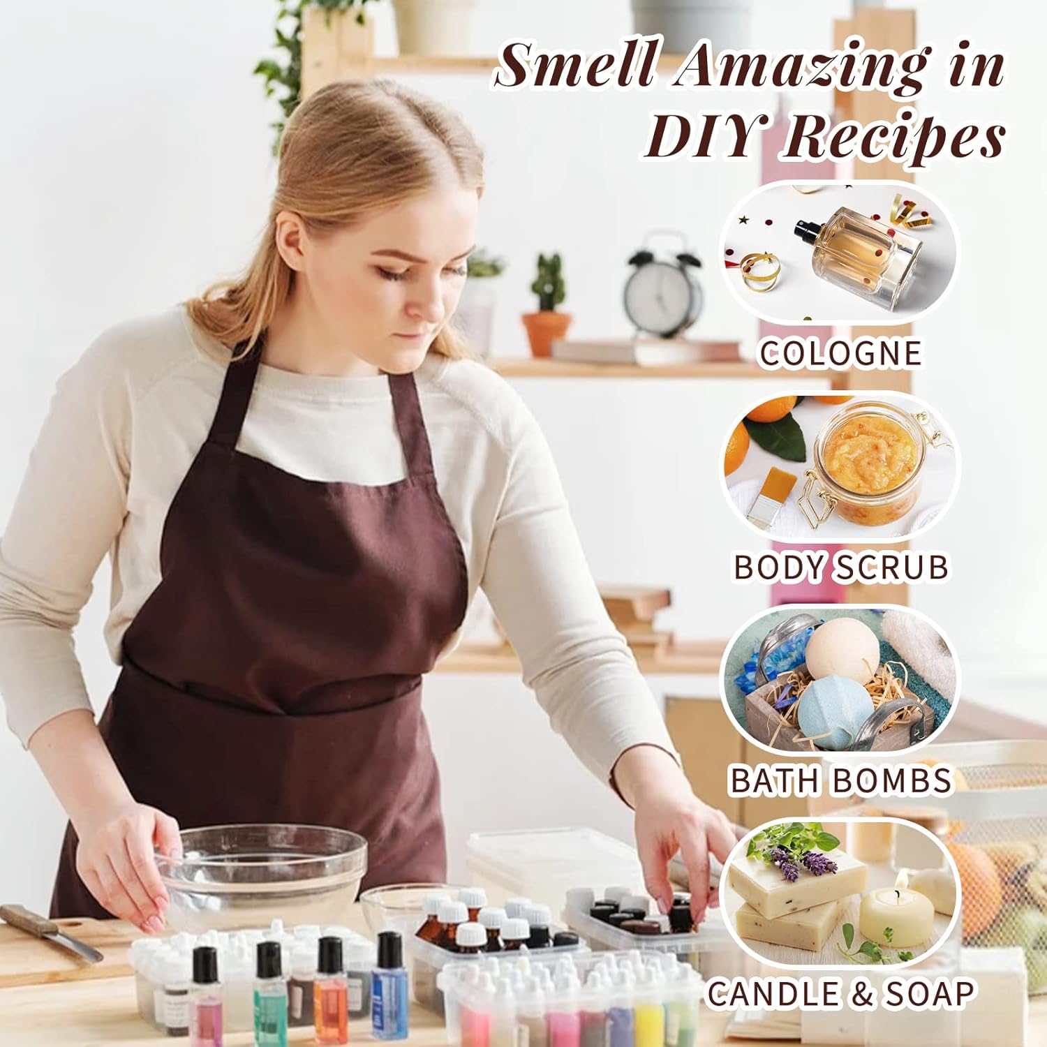 HIQILI Nature Fragrance Oil Set 6x10ml